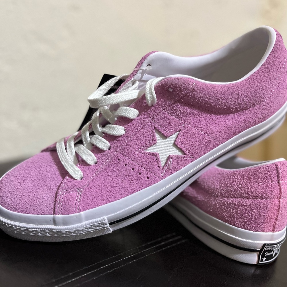 New Pink Oxford Converse One Star